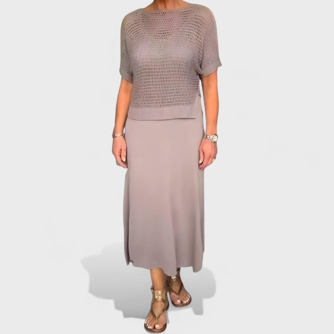 Claudia - Vestidos de Verano con Top Trenzado