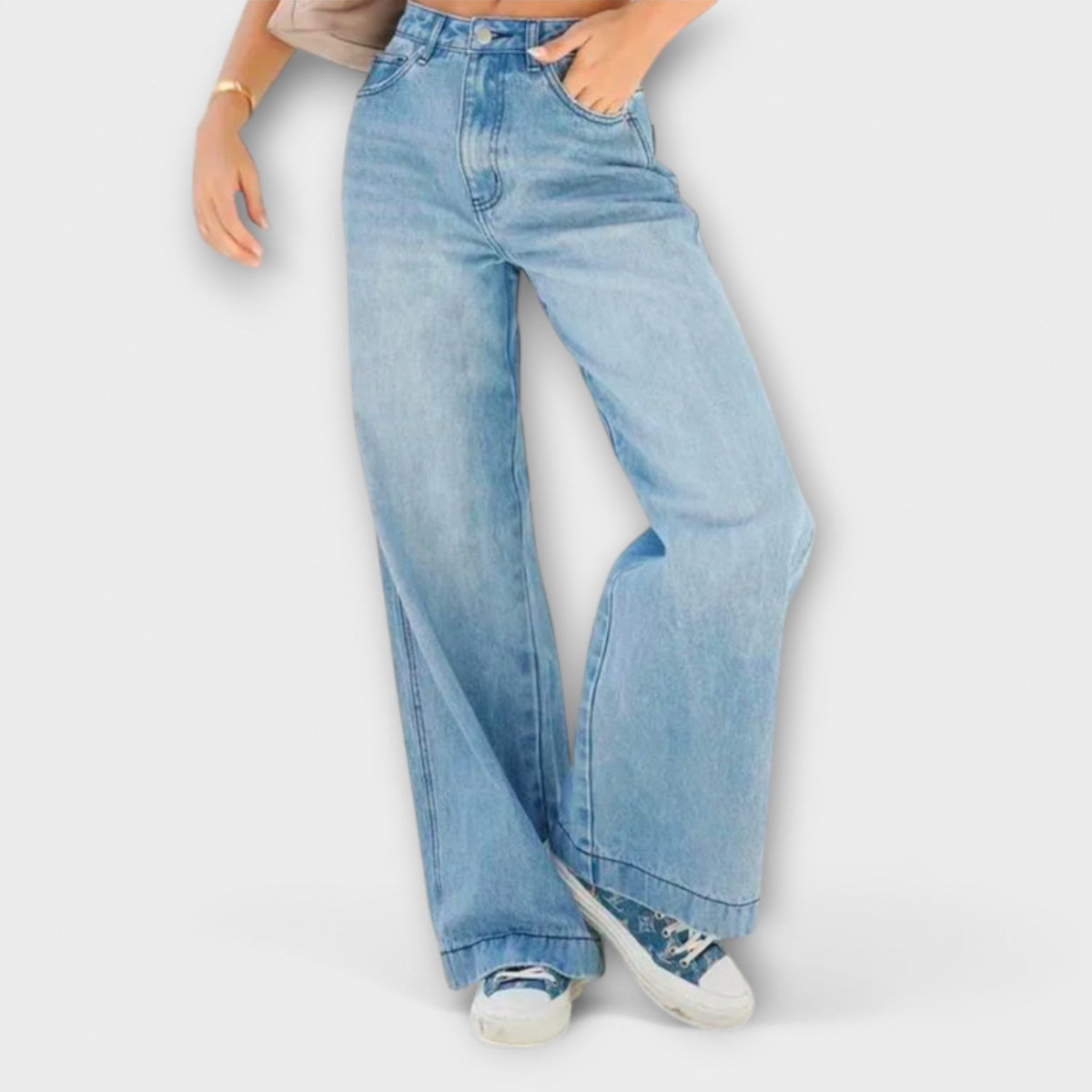 Marem - Pantalón holgado mujer