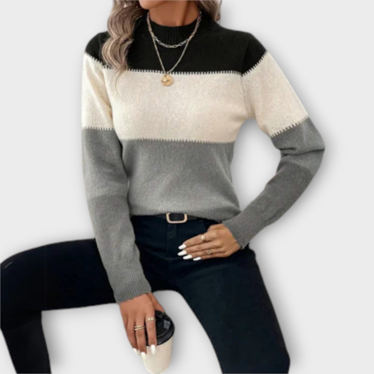 Elina - Jersey holgado y elegante