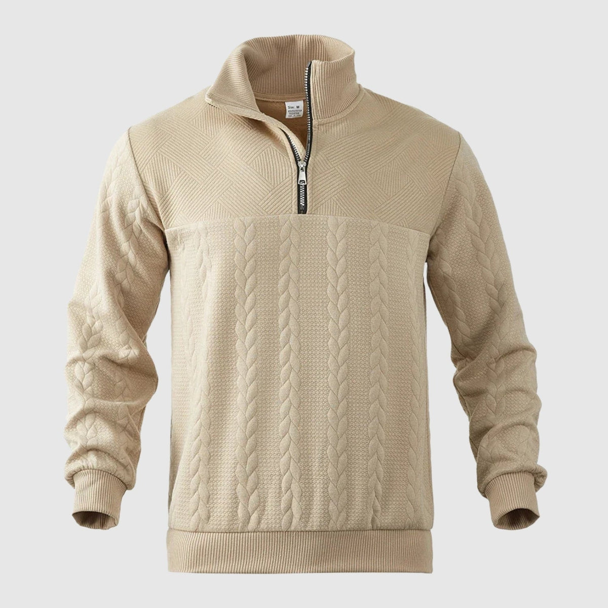 Libuše – Jersey premium con cremallera de un cuarto