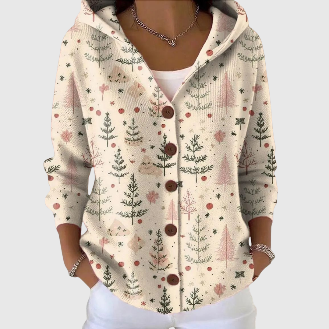 Jersey con capucha en estilo cómodo