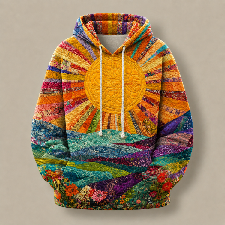 DELACROIX | Sudadera con Capucha Floral Sandrine - Diseño Sol