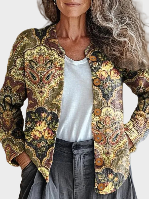 Mirosa™ - Cárdigan estilo vintage