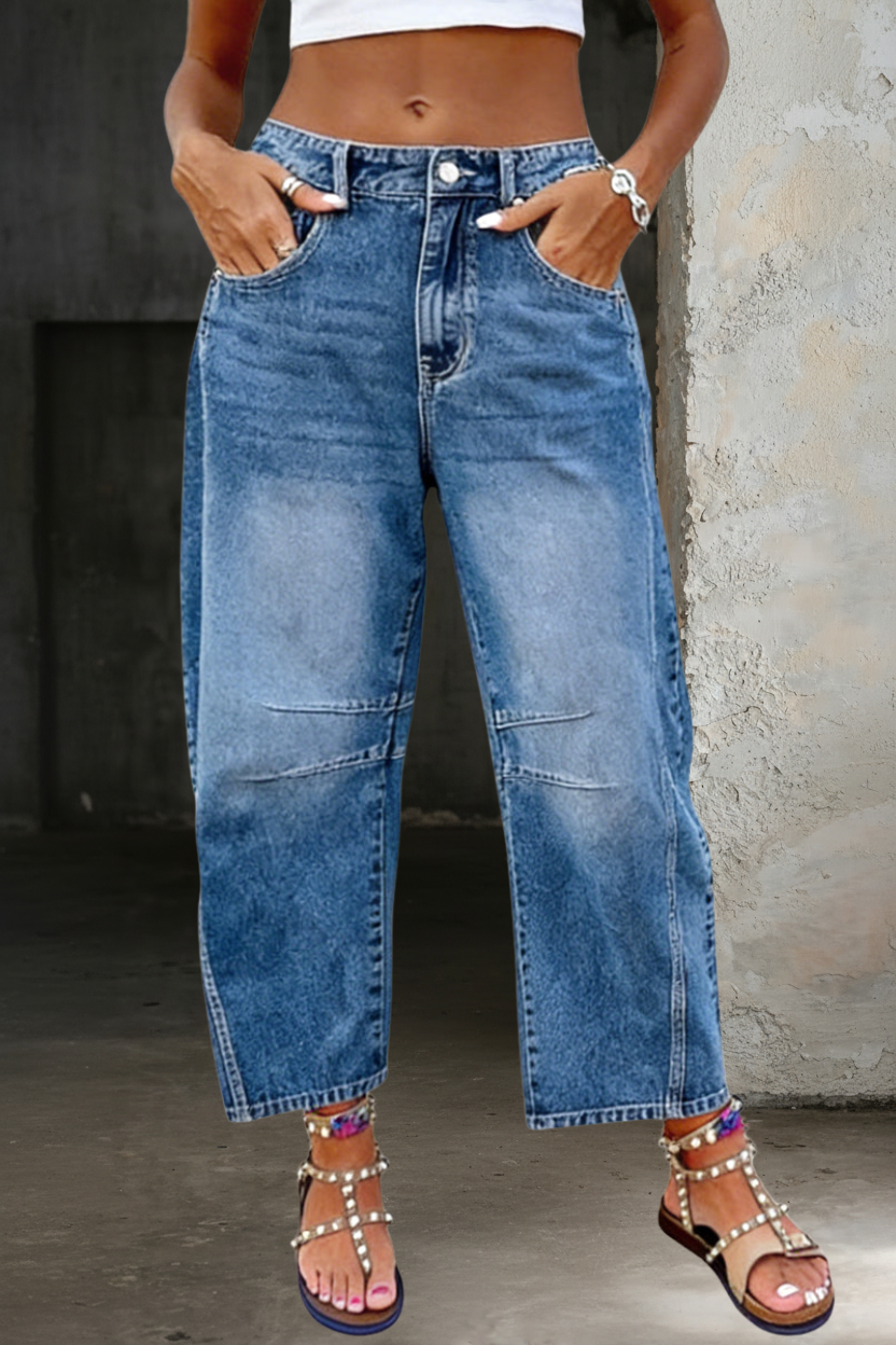 Lidia - Jeans Flare Sueltos