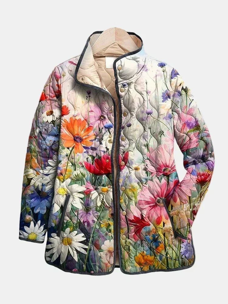 MANON | Chaqueta Acolchada Floral