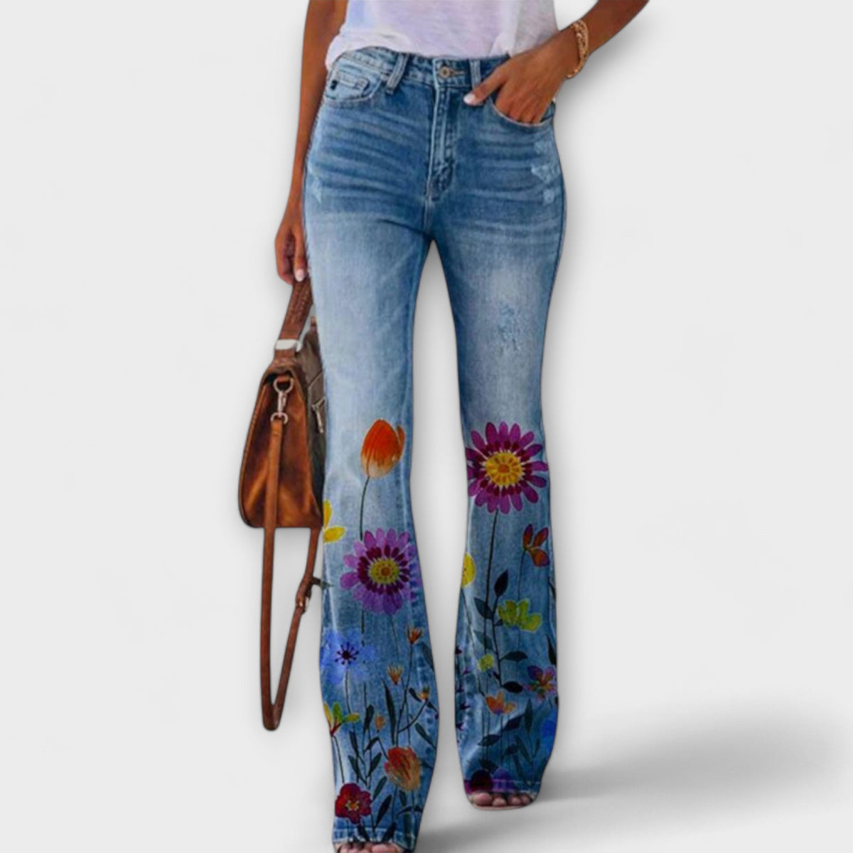 Pantalón flores