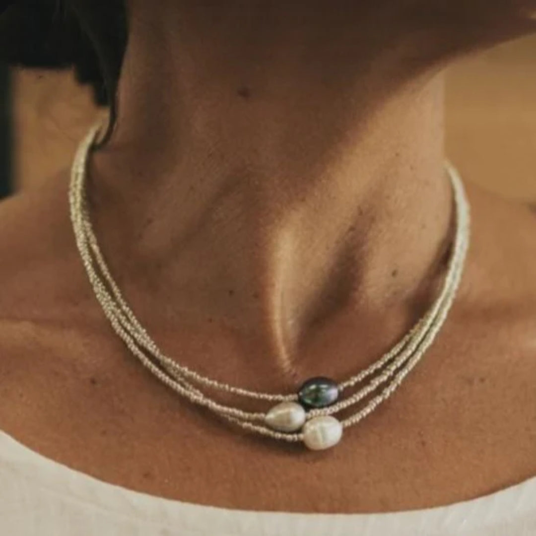 Vintage - Collar de perlas