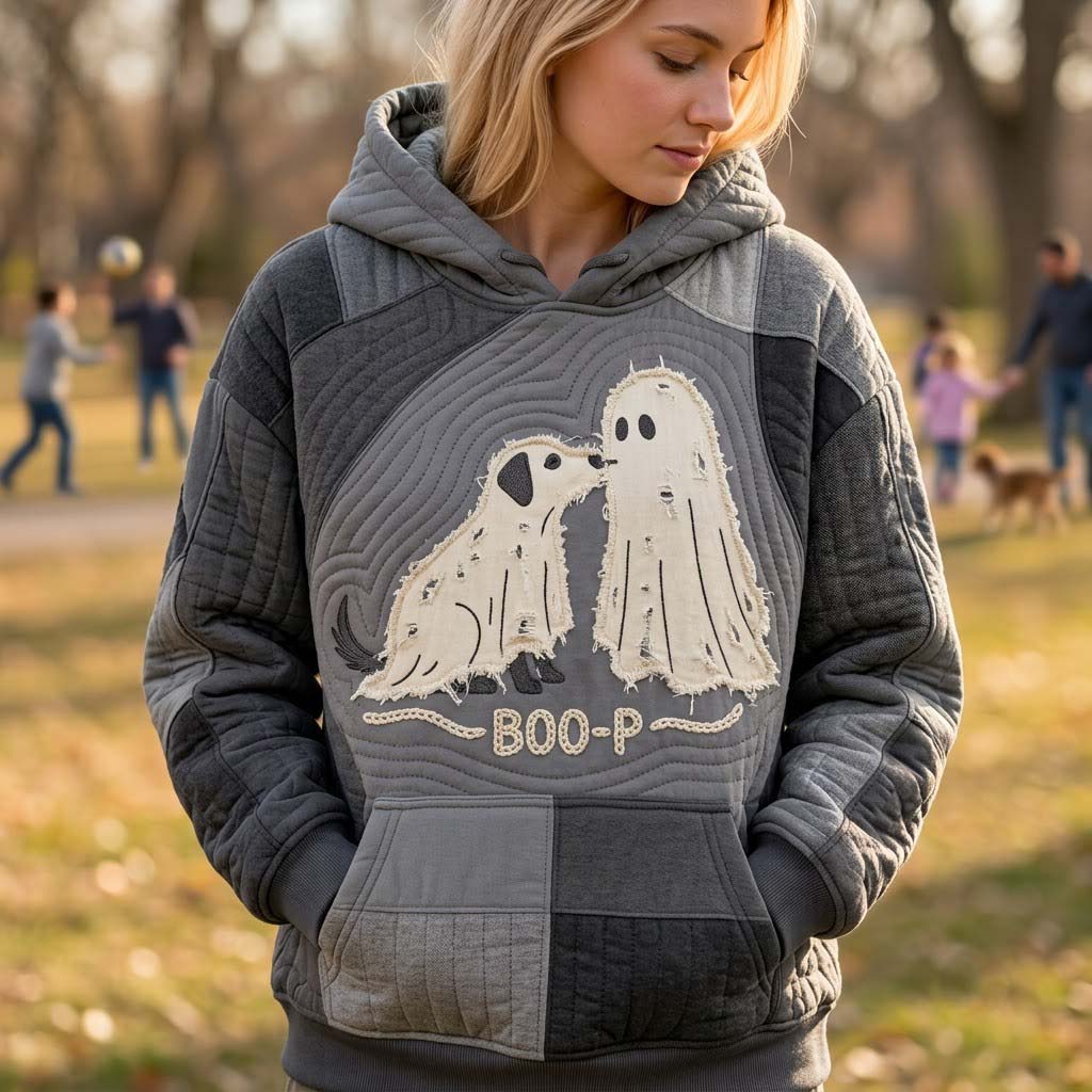 Divertida sudadera con capucha para perros fantasmas
