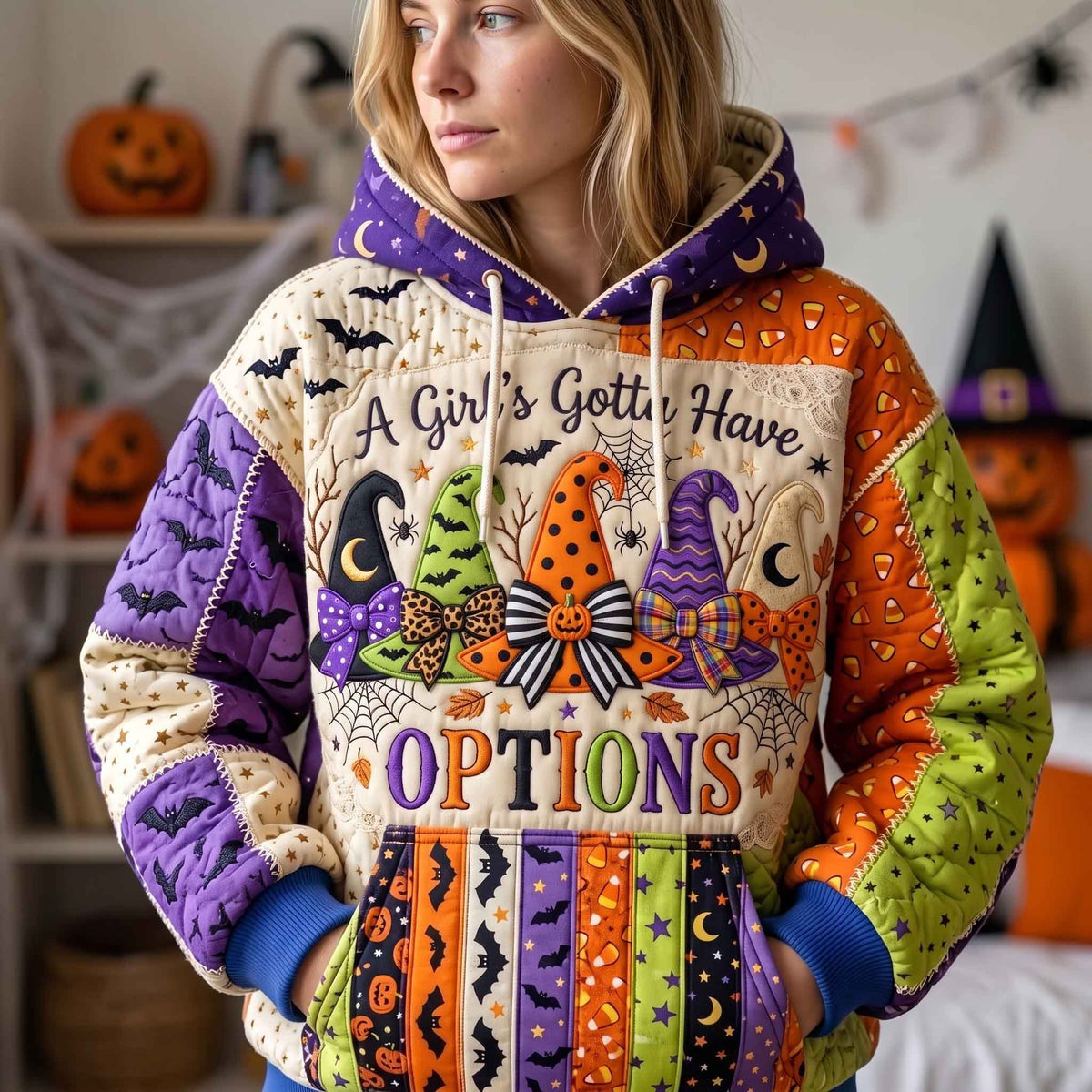 Sudadera con capucha de la colección Halloween Witches