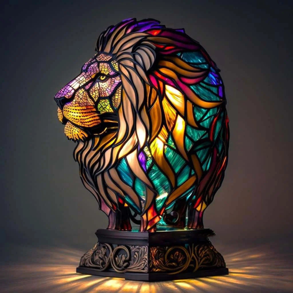 Olaf - Lámpara de vidriera Magisk Lion