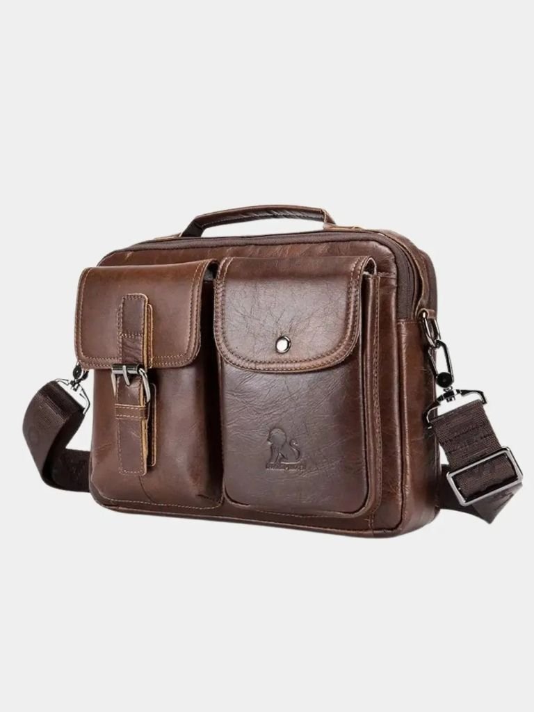 Oliver™ - Bolso de hombro cuadrado retro