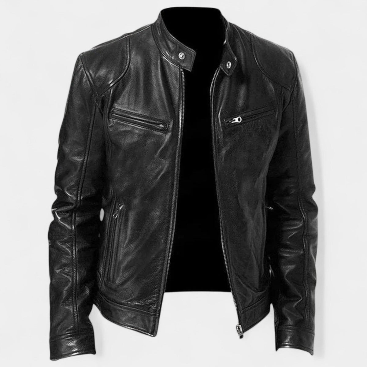 Henry – Chaqueta de cuero para hombre para la elegancia otoñal