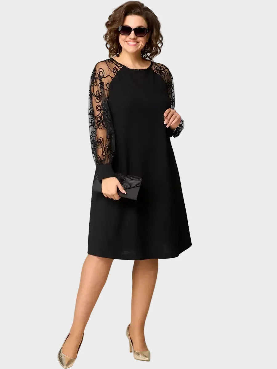 Celina - vestido midi clásico para ocasiones especiales