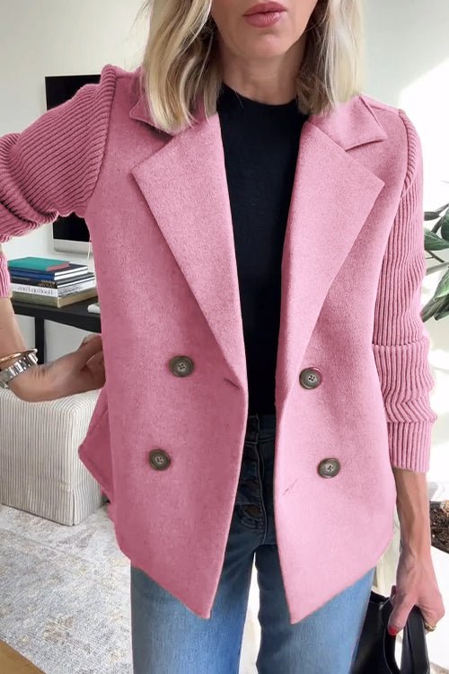 Amora - Chaqueta elegante con mangas trenzadas