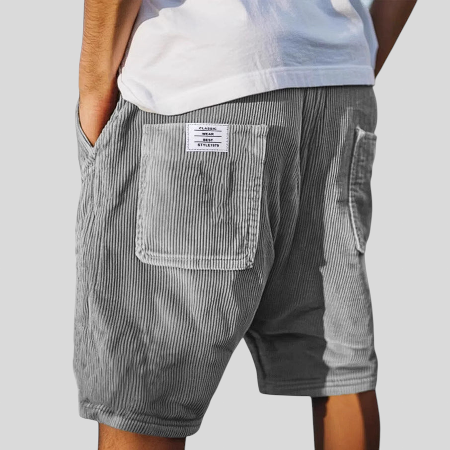 Pedro - Elegantes Pantalones Cortos de Terciopelo