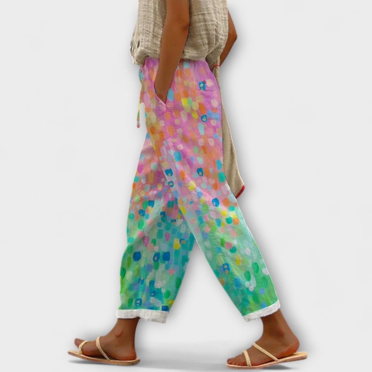 Airish: pantalones holgados con estampados atrevidos