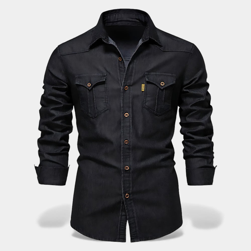 Štěpán – Una camisa vaquera con un estilo atemporal