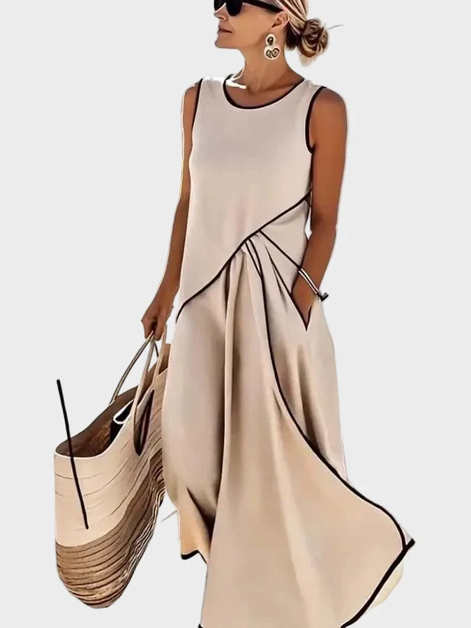 Maisy - Vestido Elegante Sin Mangas