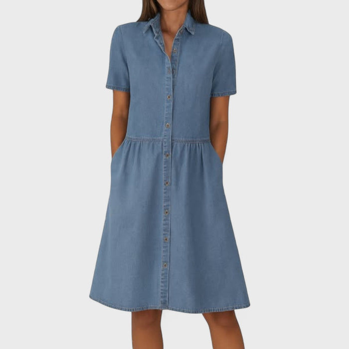 Isabella - Vestido vaquero suelto