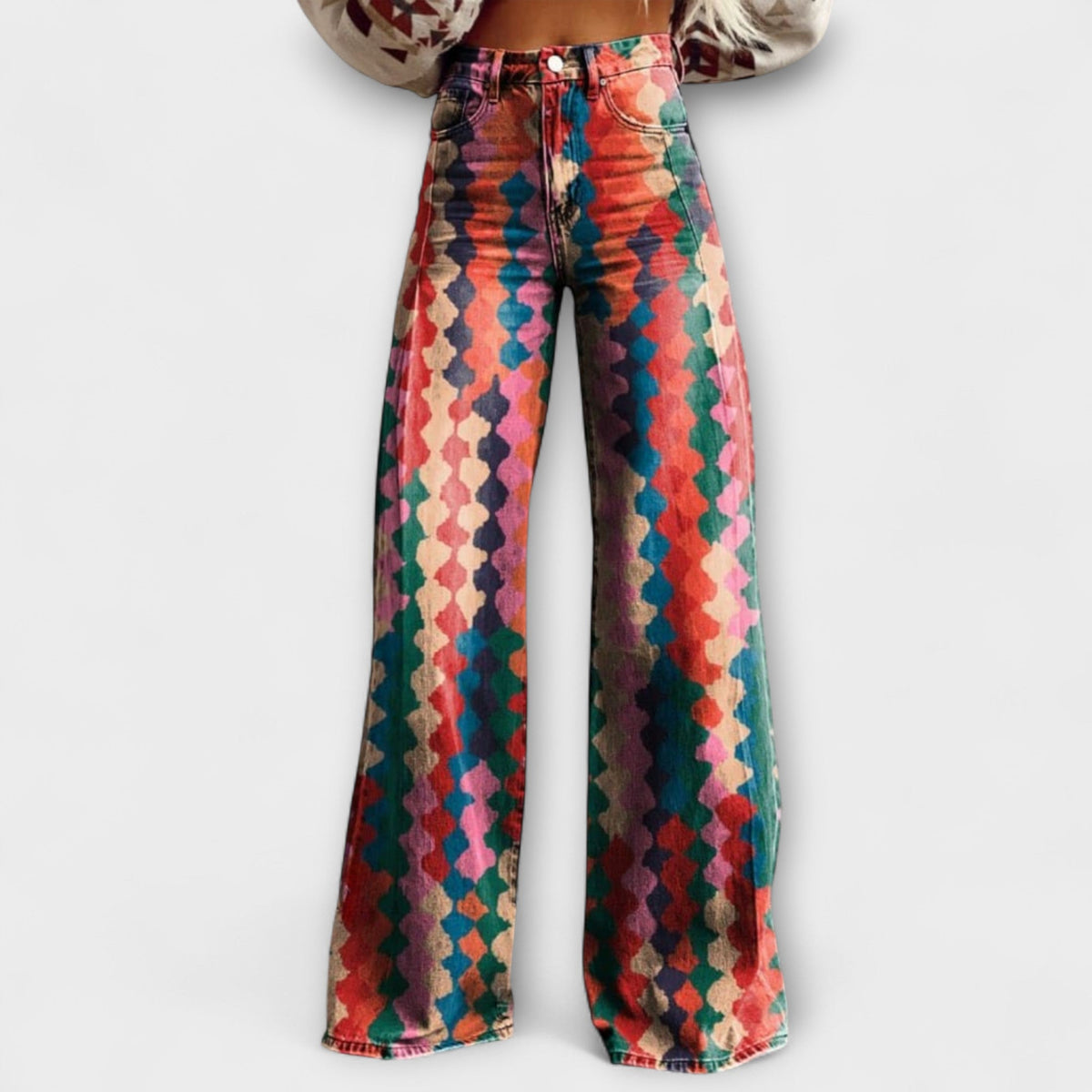 Livia - Pantalones Vintage