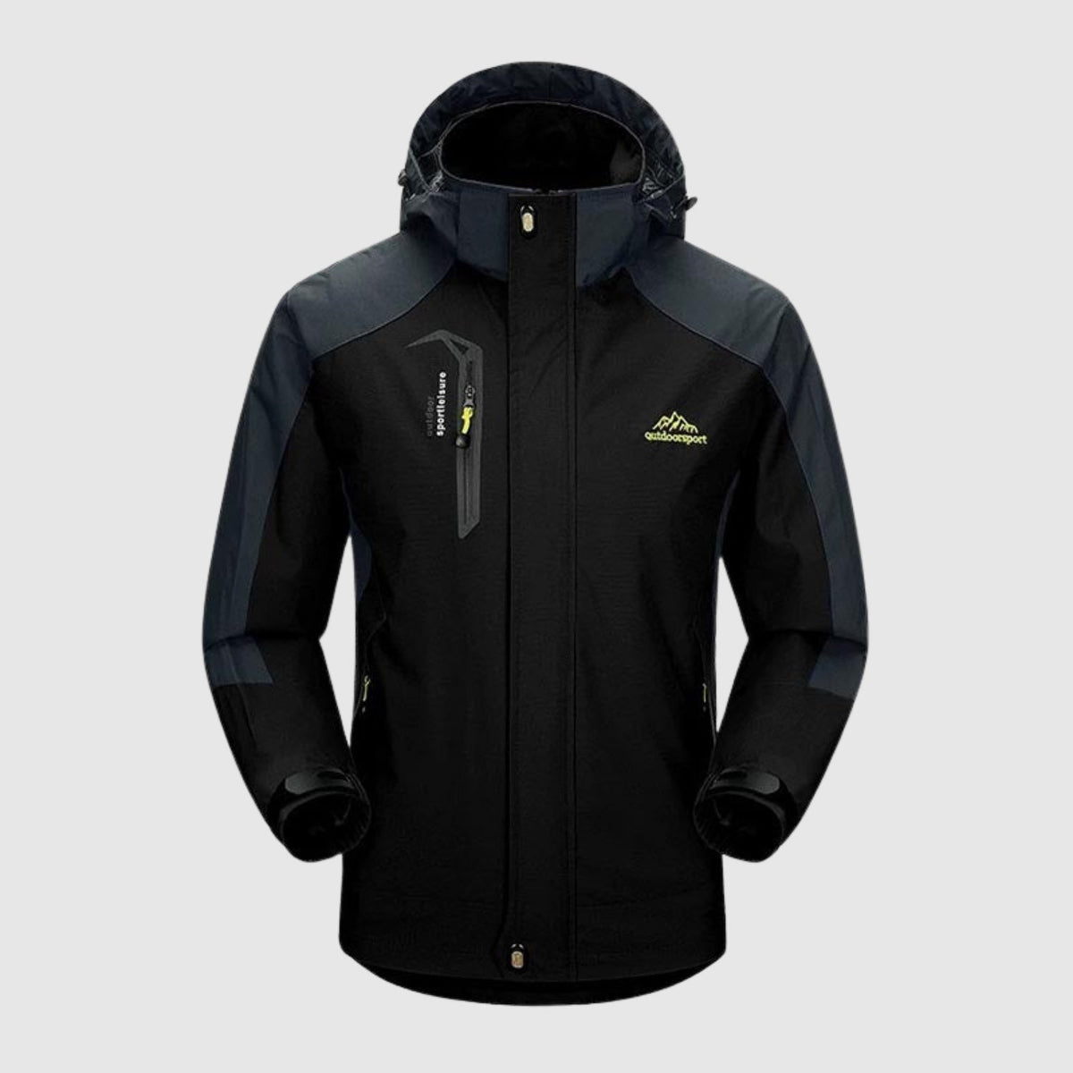 Libuše – Chaqueta softshell para senderismo con capucha desmontable