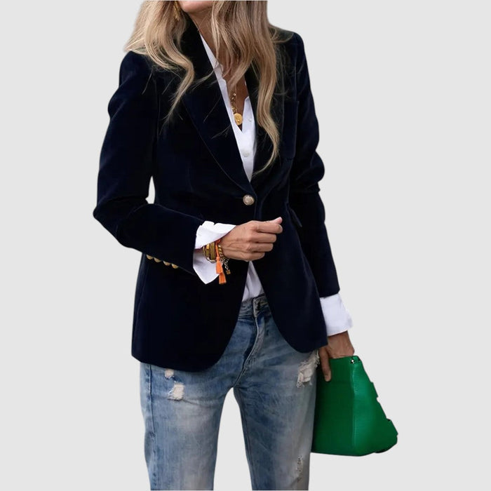 Natálie - Elegante chaqueta de terciopelo