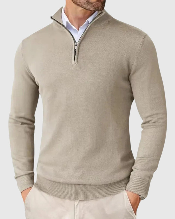Libuše - Camisa Romeu con cremallera