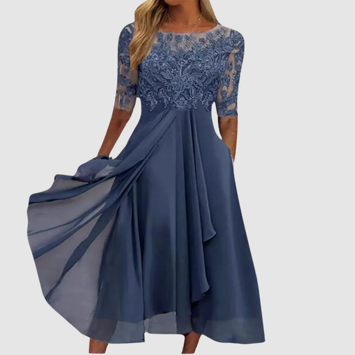 Leontýna - Vestido elegante de encaje