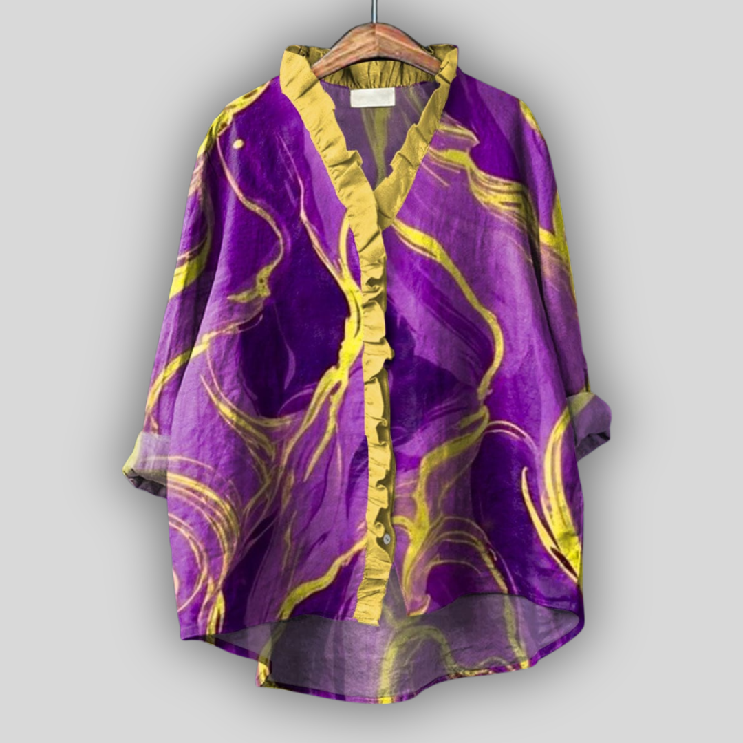 Ella - Blusa de lino
