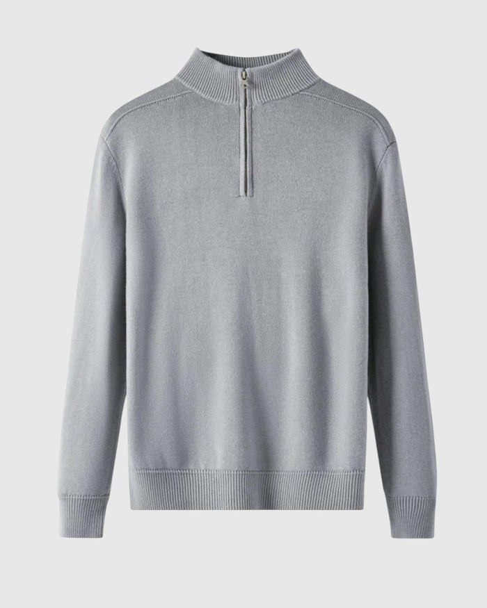 Libuše - Jersey Capri de lana merino con cremallera