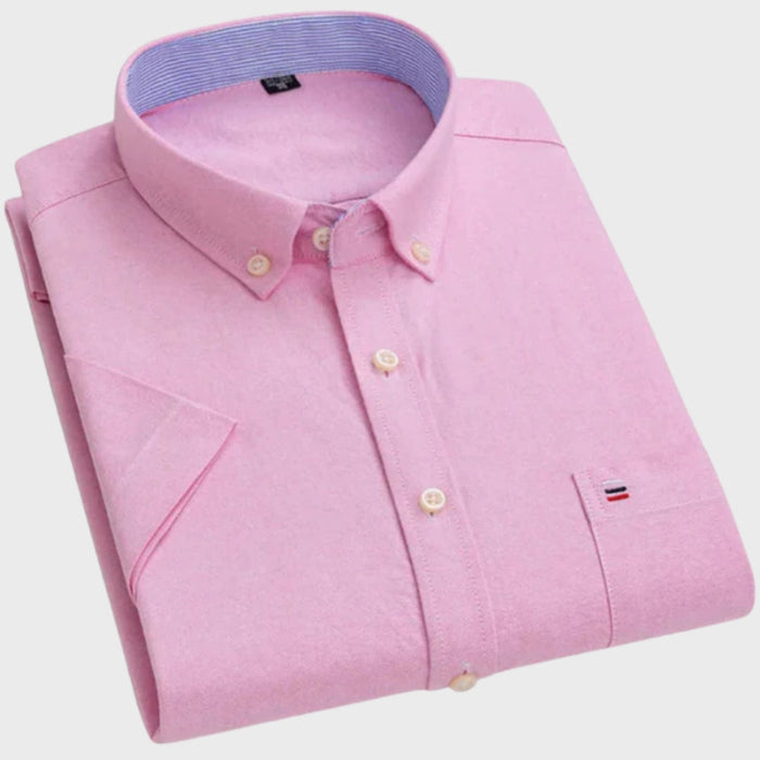 Mateus - Camisa Clásica De Algodón Estampada