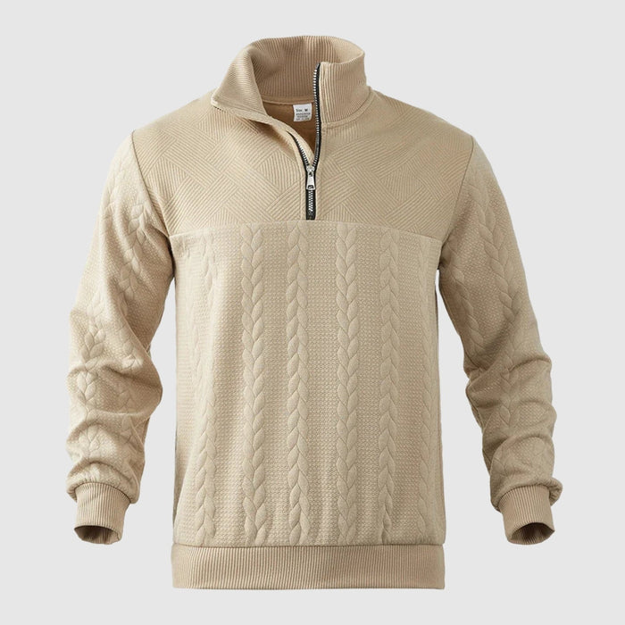 Libuše – Jersey premium con cremallera de un cuarto