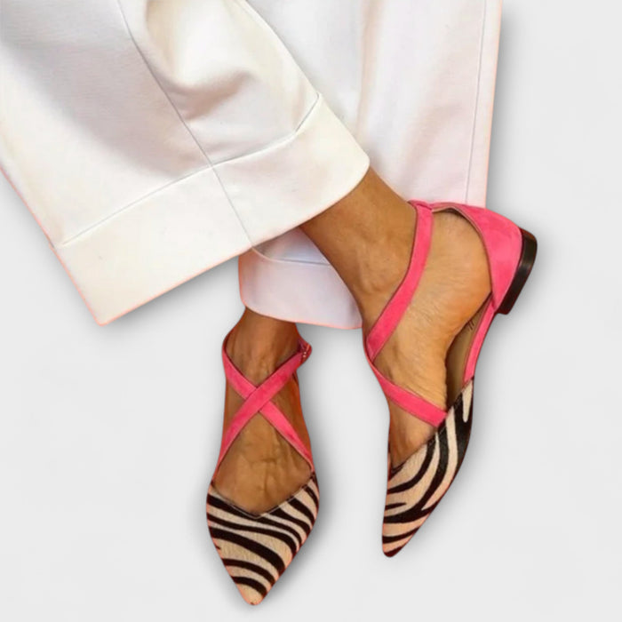 Adéla - Bailarinas con estampado de cebra