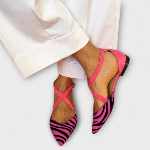 Adéla - Bailarinas con estampado de cebra