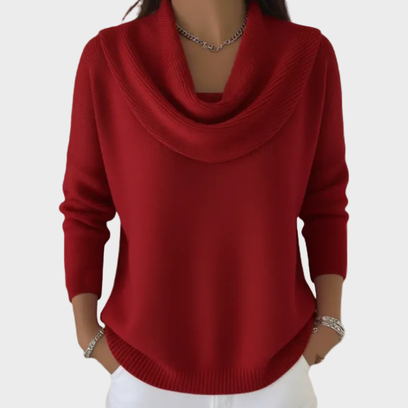 Eliza - Jersey elegante con cuello
