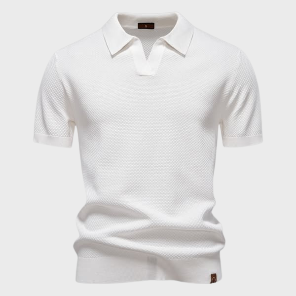 Lourenço - Polo estructurado premium