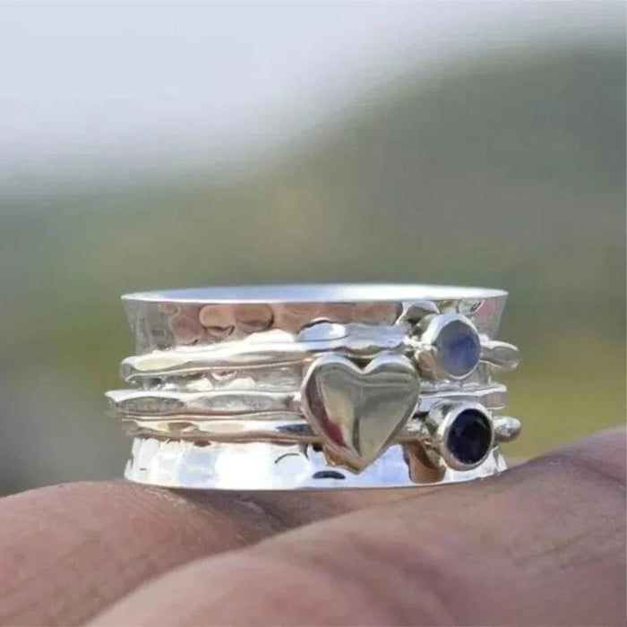 Anillo en forma de corazón