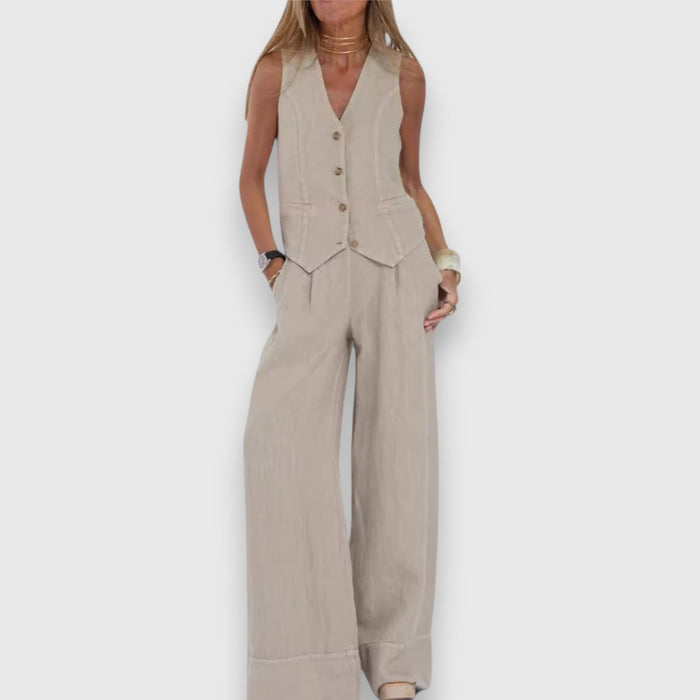 Zuzana - Conjunto de dos piezas para la ligereza del verano