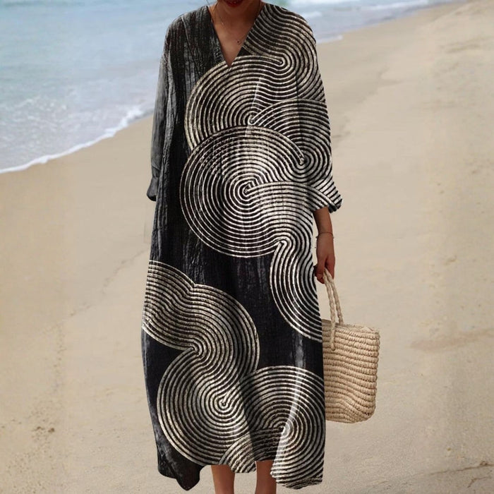 Lara - Vestido Bohemio de Patchwork