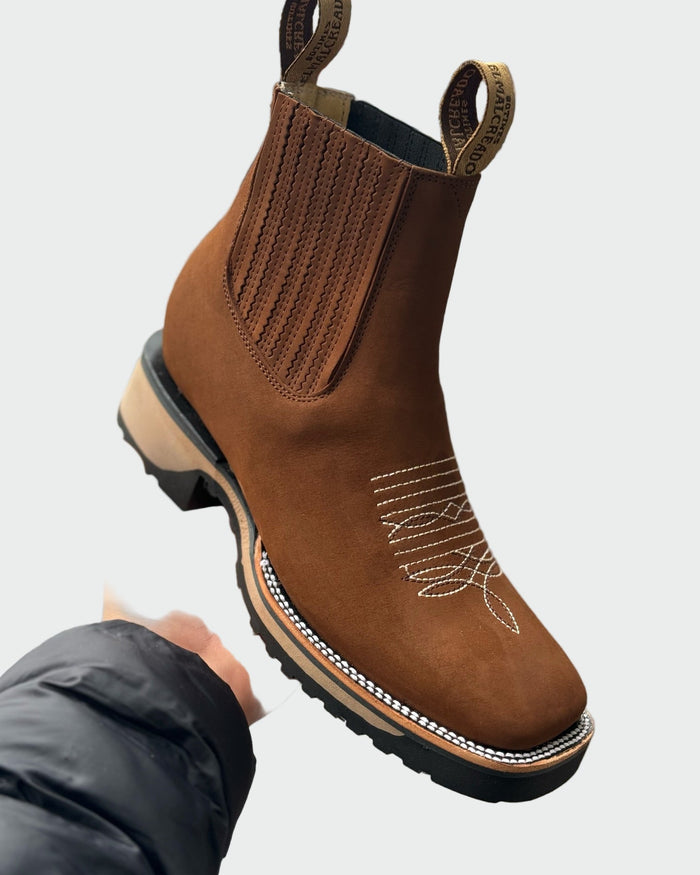 Ewa - Botas camperas de piel