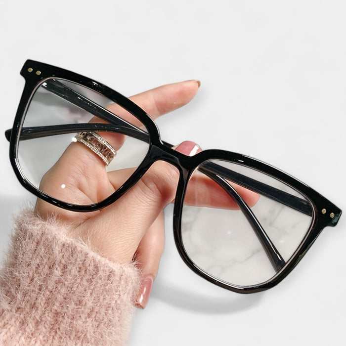 Gafas cuadradas con protección contra la luz azul