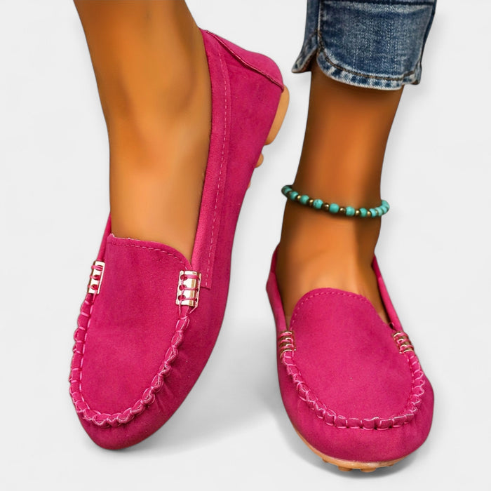 Gabriela - Mocasines con elementos metálicos