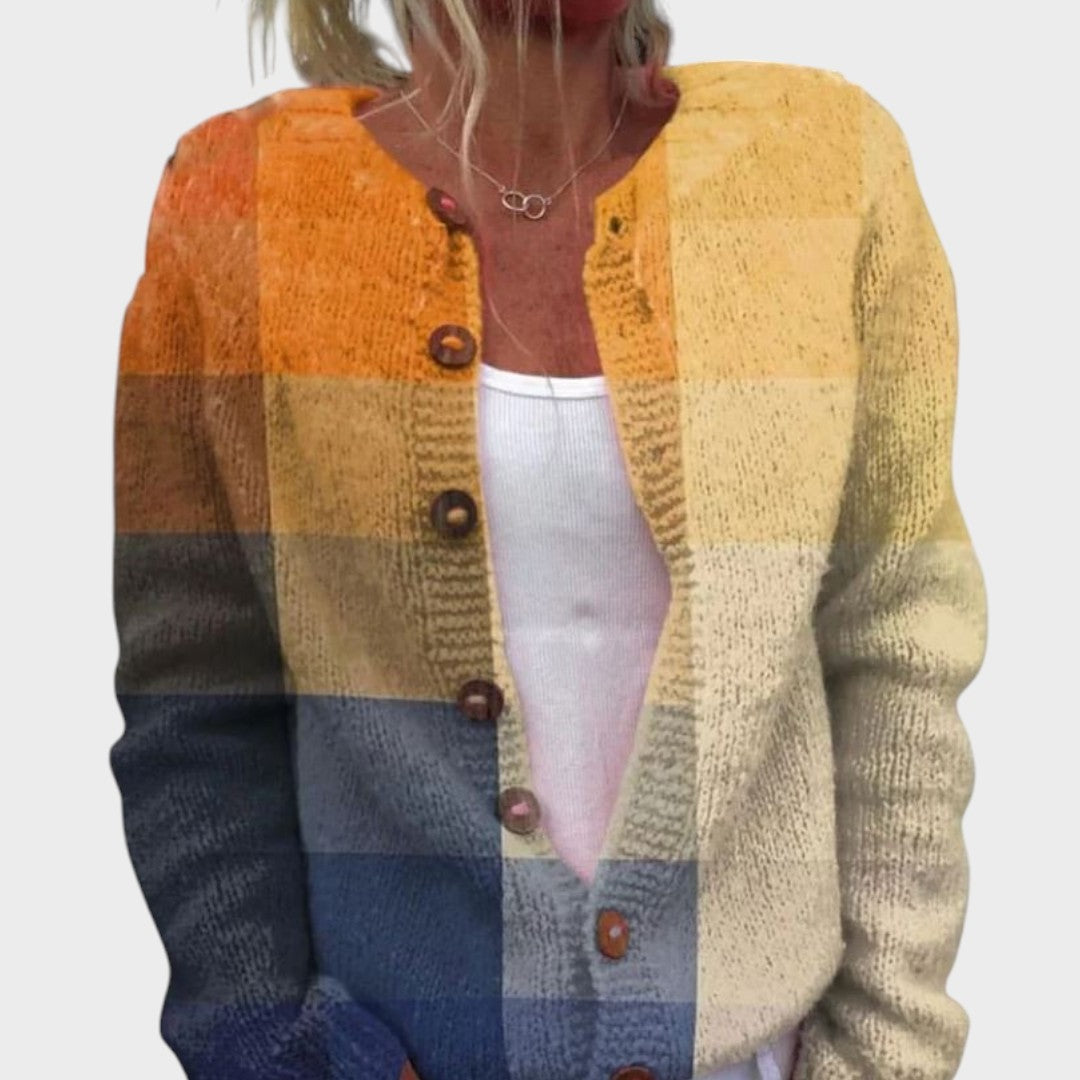 Beatriz - Cárdigan flores de otoño