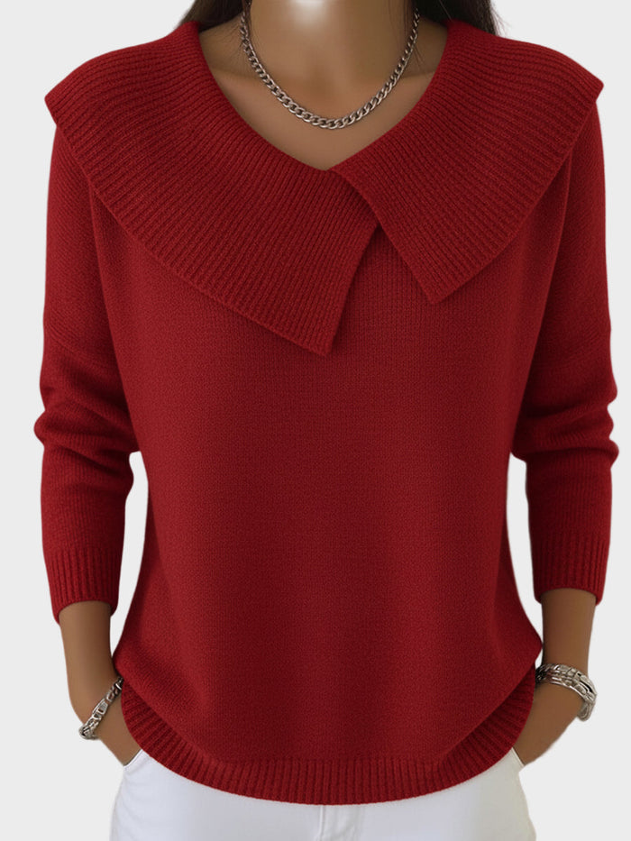 Lucia - Jersey cálido con cuello suave