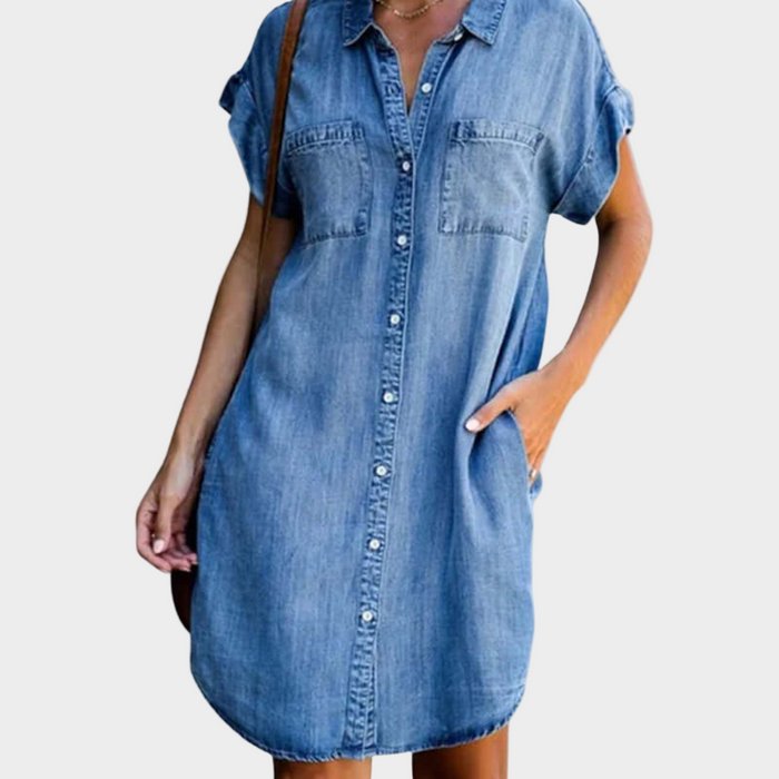 Anna - Vestido vaquero holgado