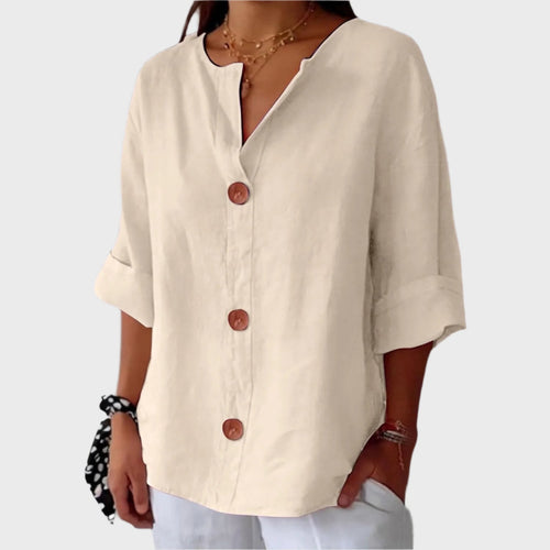 Adéla - Cómoda camisa de lino