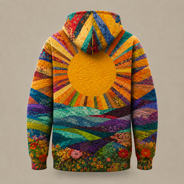 DELACROIX | Sudadera con Capucha Floral Sandrine - Diseño Sol