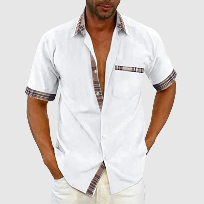 Libuše – Camisa holgada de manga corta