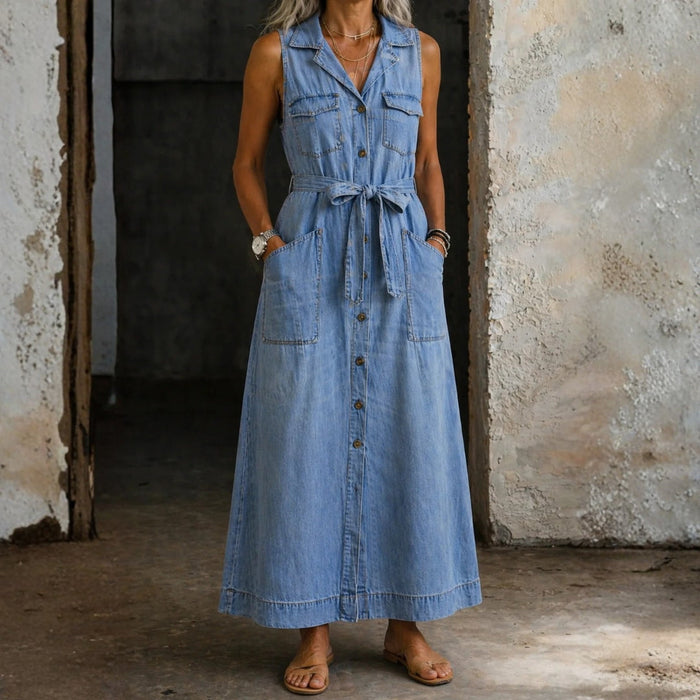 Sandra - Vestido vaquero