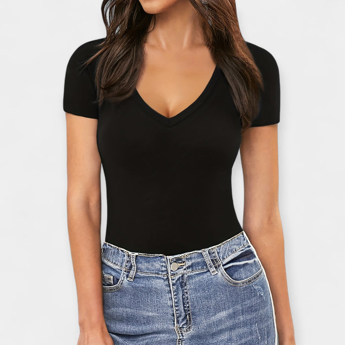Body de verano en forma de V